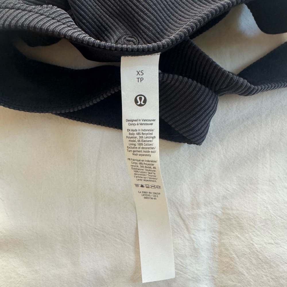 Lululemon Ribbed Top - Picture 2 of 3